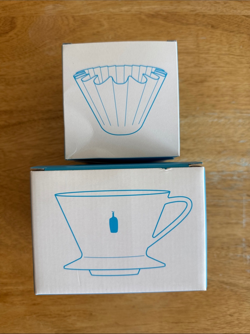 Blue Bottle Pour-Over Coffee Dripper & Filters